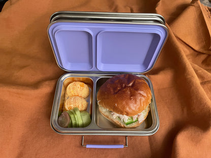 ECO-BENTO 2 COMPARTMENT SET - LILAC // 環境に優しいECOHAKO 2コンパートメント（仕切り）セット
