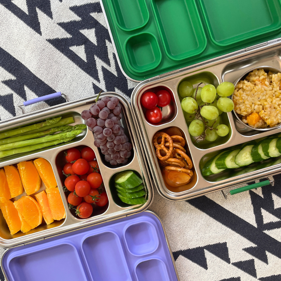 ECO-BENTO 5 COMPARTMENT SET - GREEN // 環境に優しいECOHAKO 5コンパートメント（仕切り）セット